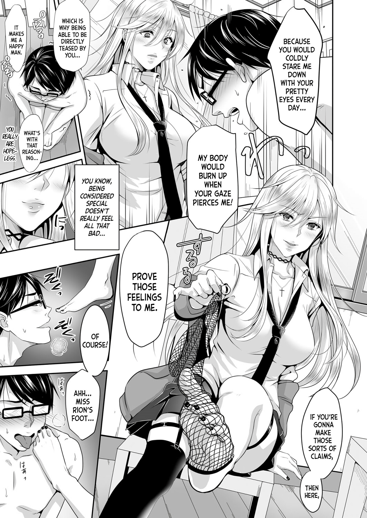 Hentai Manga Comic-Sadistic Yankee JK and Masochist Perverted Teacher-Read-5